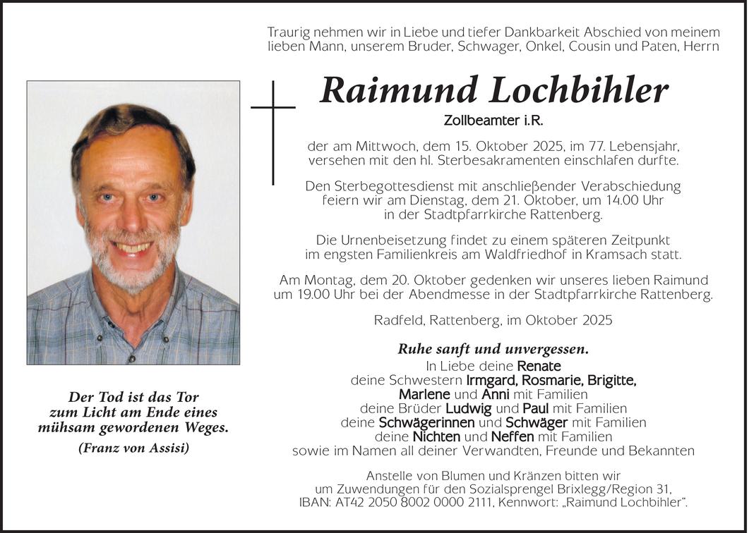 Raimund Lochbihler Bild