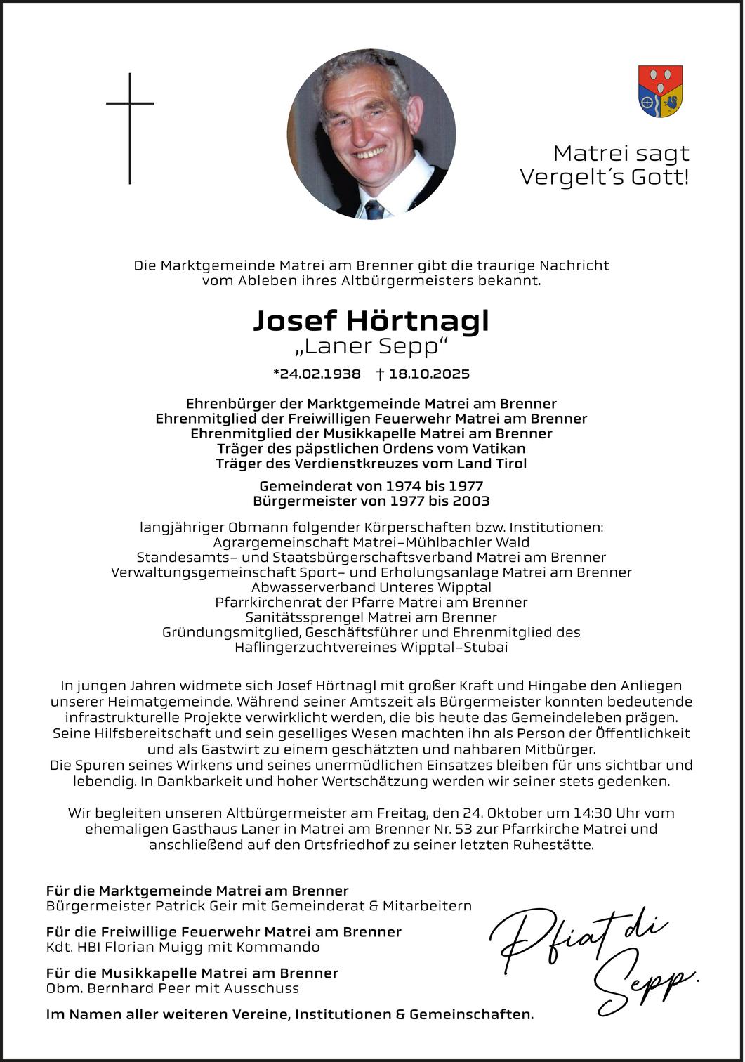 Josef Hörtnagl