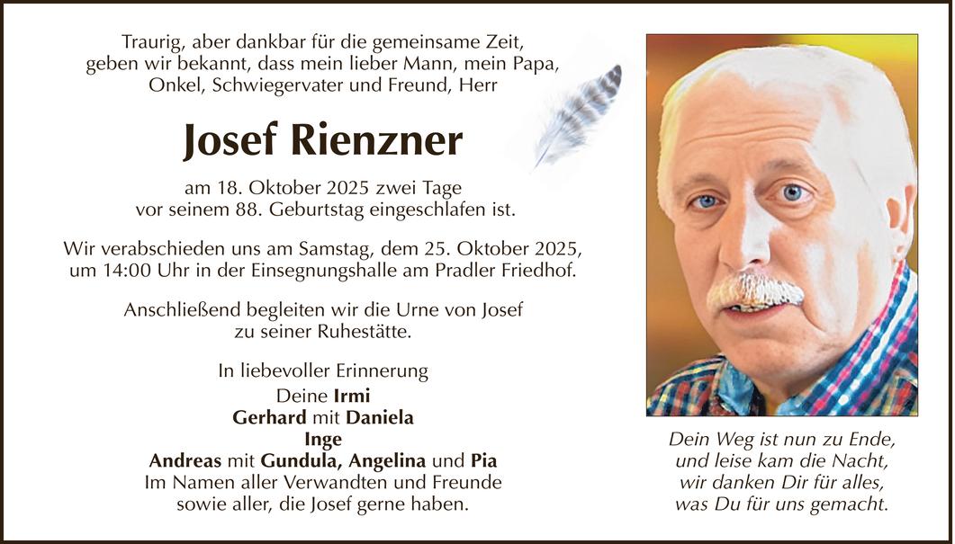 Josef Rienzner Bild