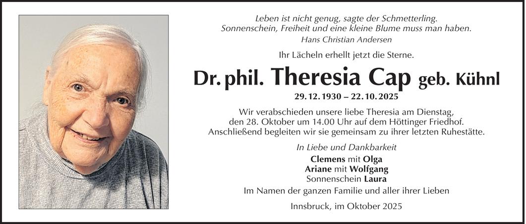 Theresia Cap Bild