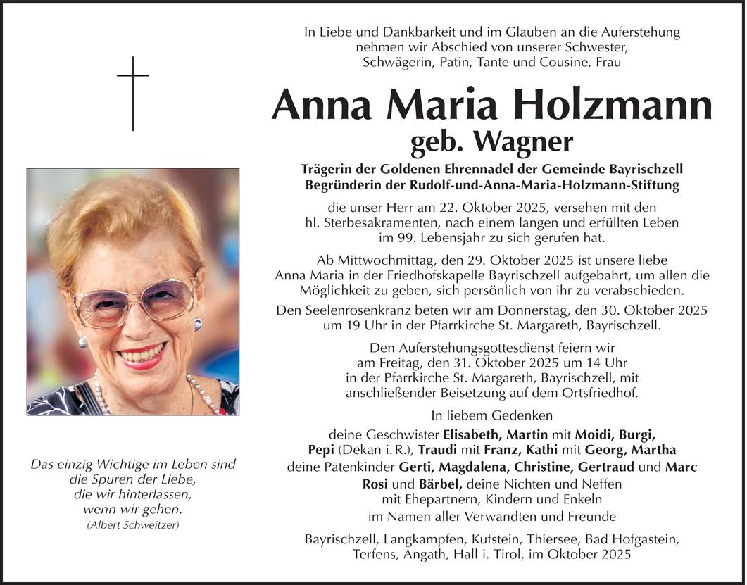 Anna Maria Holzmann Bild