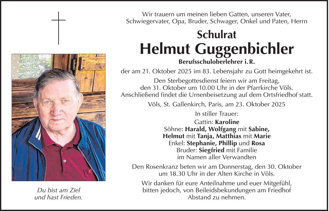 Helmut Guggenbichler Bild