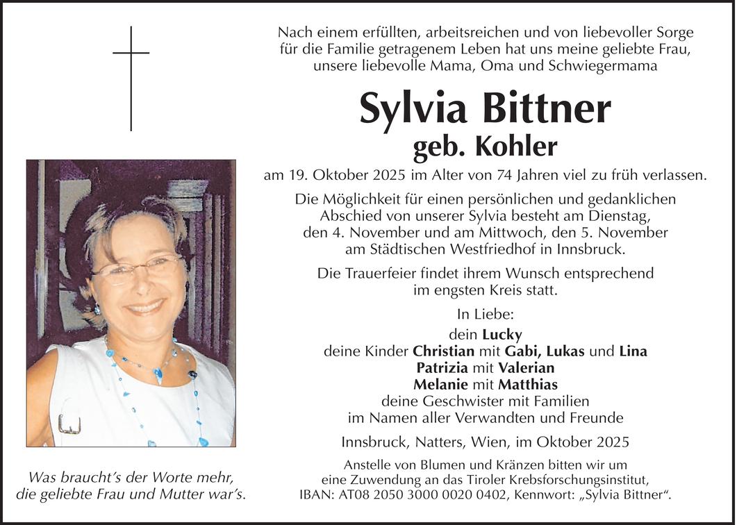 Sylvia Bittner Bild