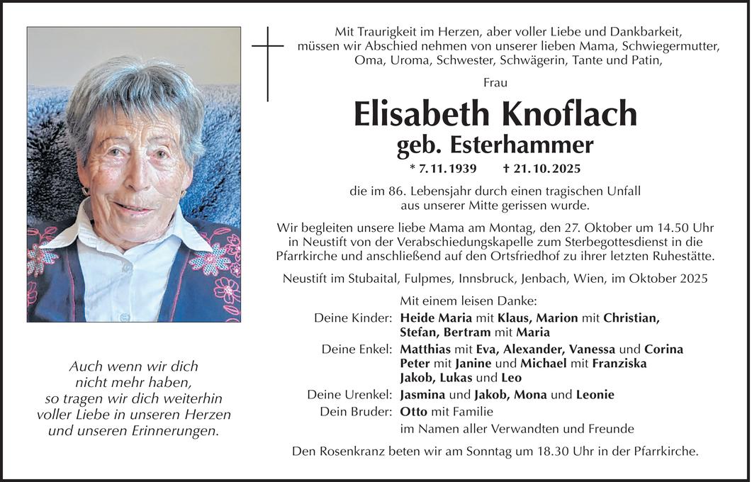 Elisabeth Knoflach Bild