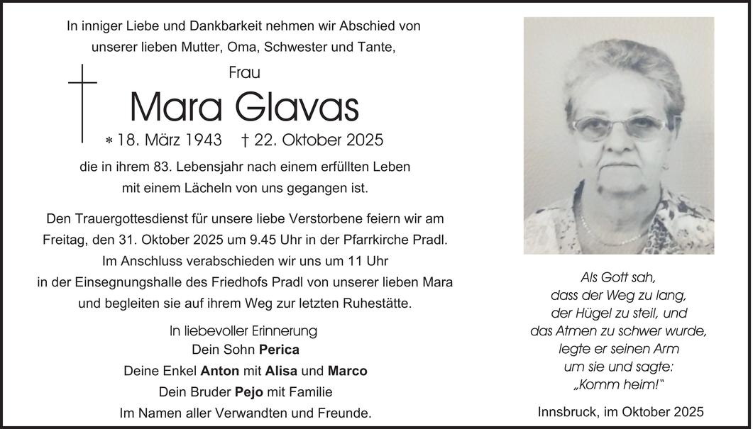 Mara Glavas Bild