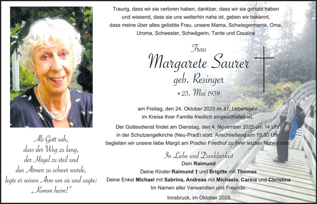 Margarete Saurer Bild