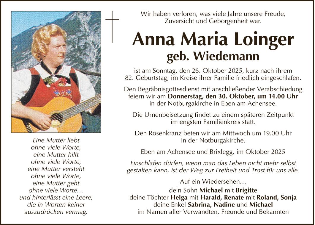 Anna Maria Loinger