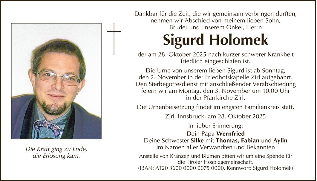 Sigurd Holomek Bild