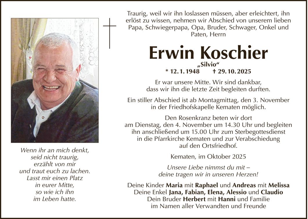 Erwin Koschier Bild