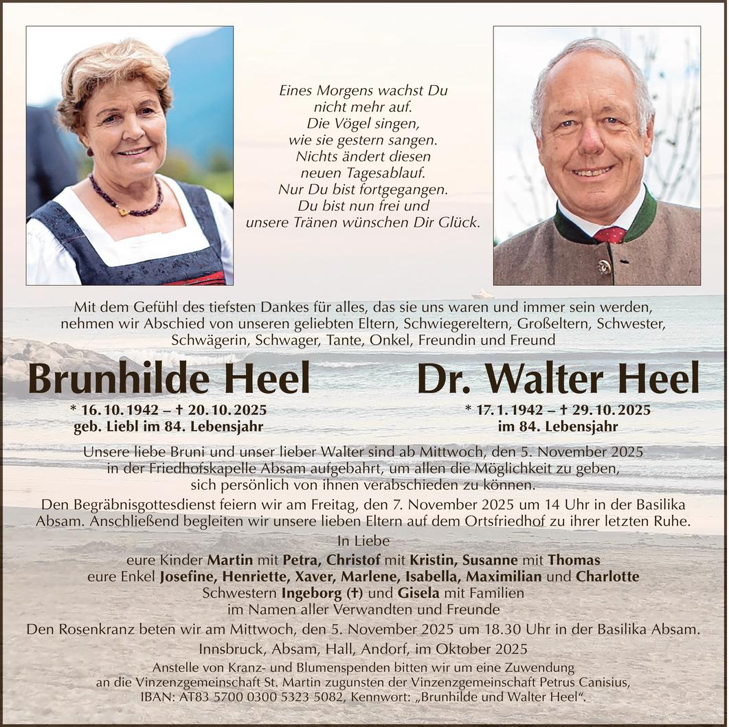 Brunhilde und Walter Heel Bild