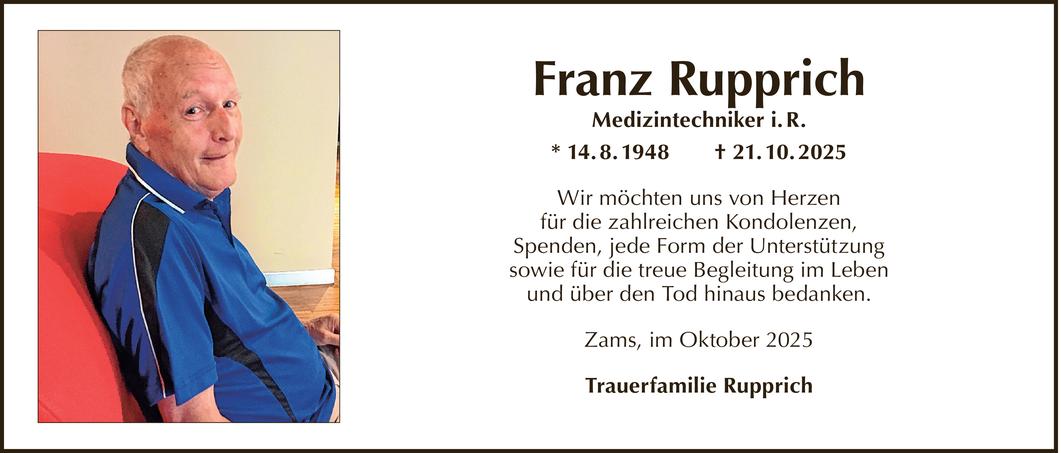 Franz Rupprich
