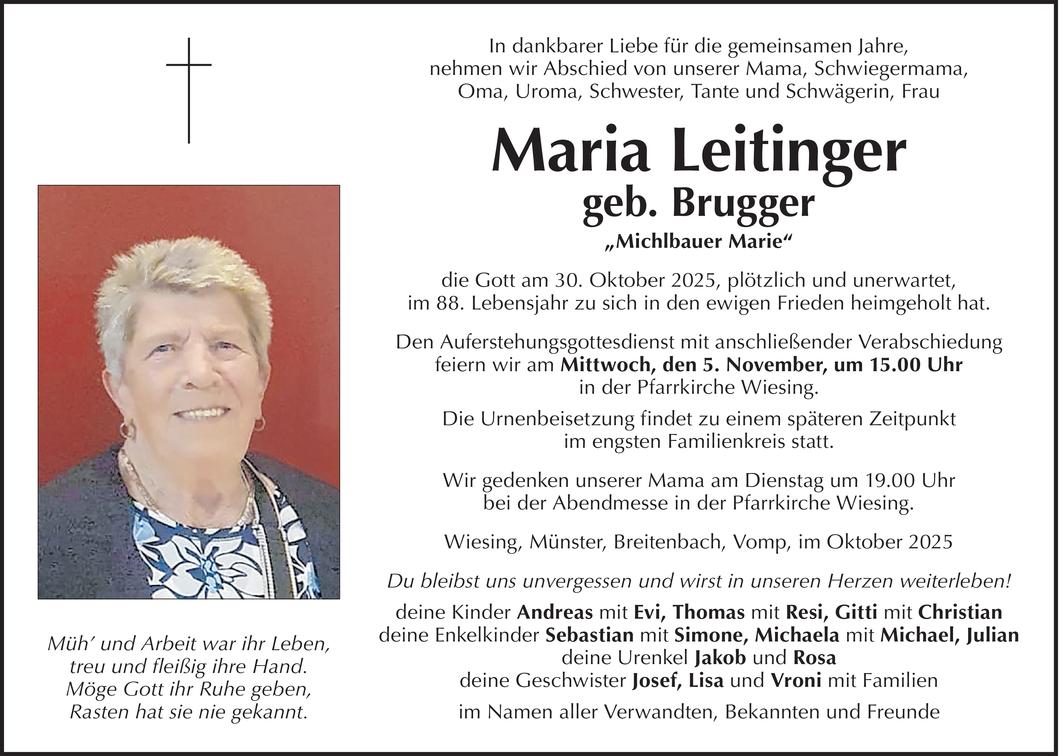 Maria Leitinger