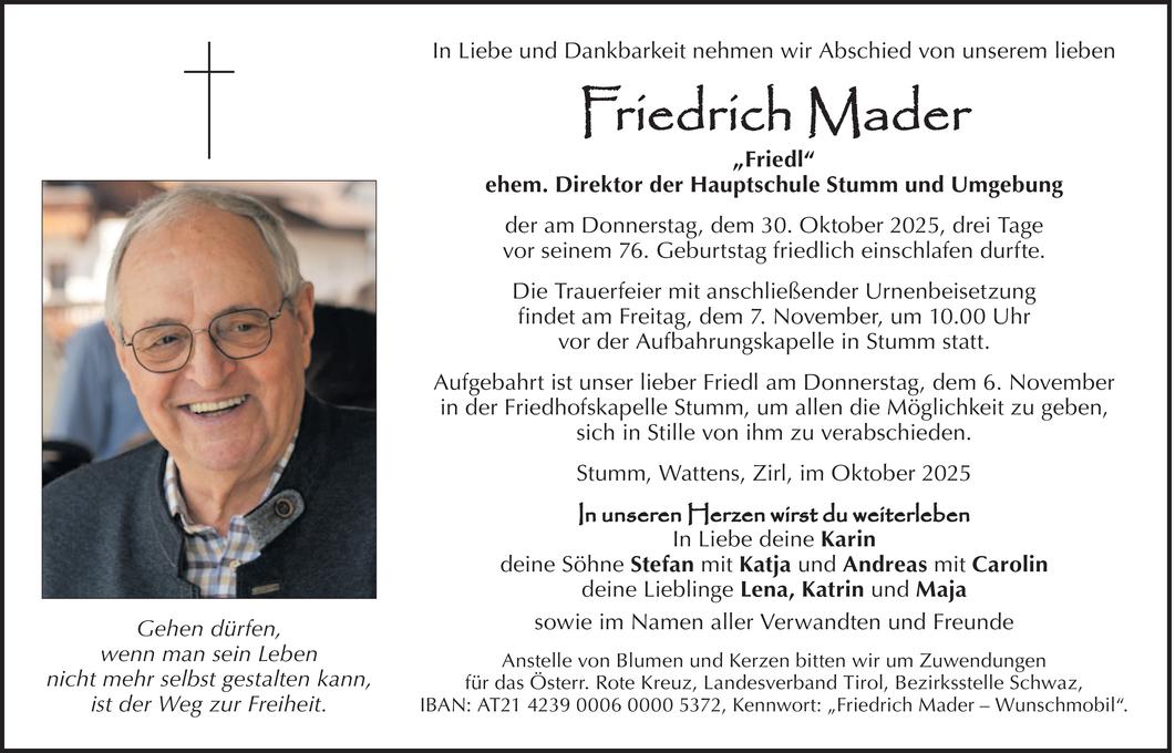 Friedrich Mader
