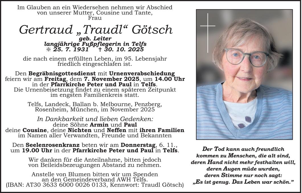 Gertraud Götsch Bild