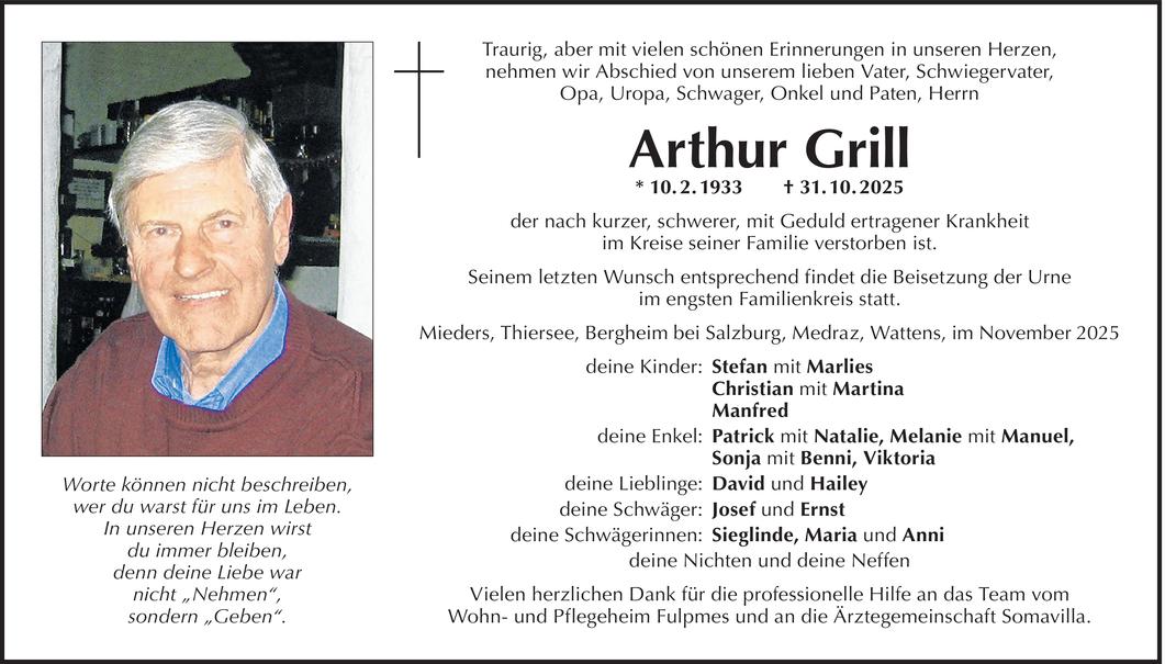 Arthur Grill Bild
