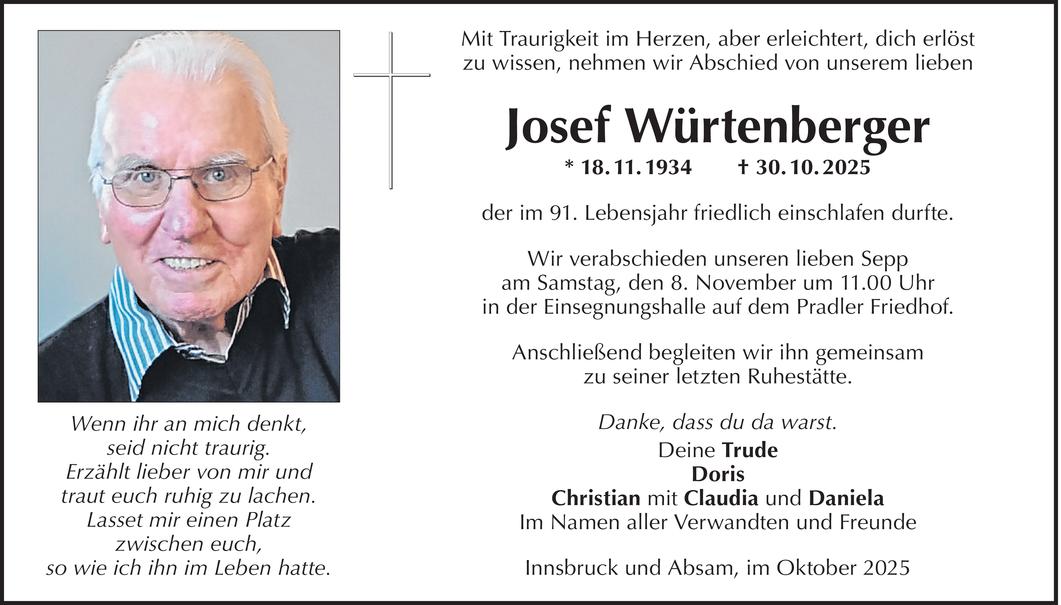 Josef Würtenberger Bild