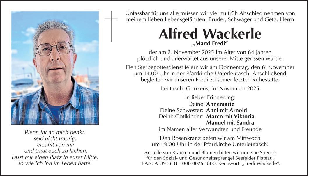 Alfred Wackerle Bild