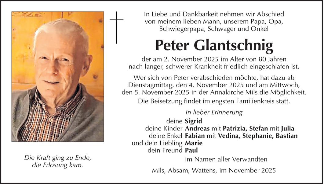 Peter Glantschnig Bild
