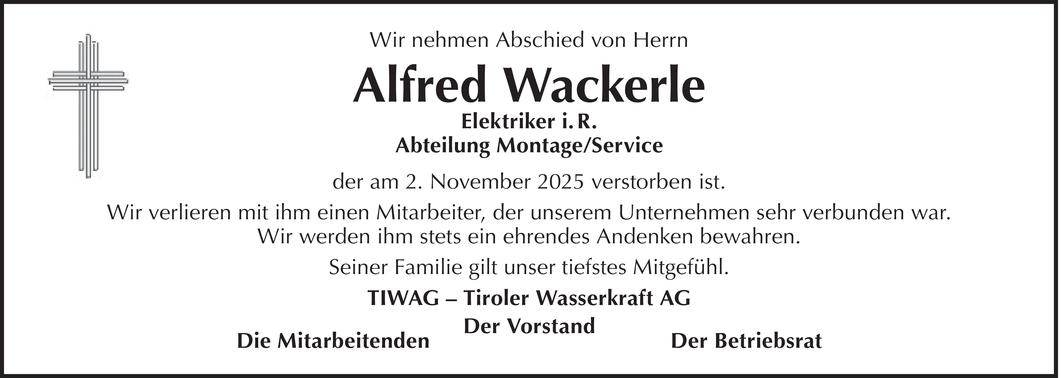 Alfred Wackerle Bild