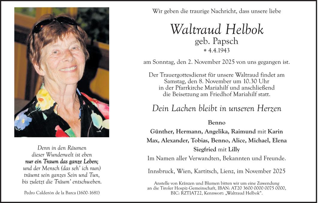 Waltraud Helbok Bild
