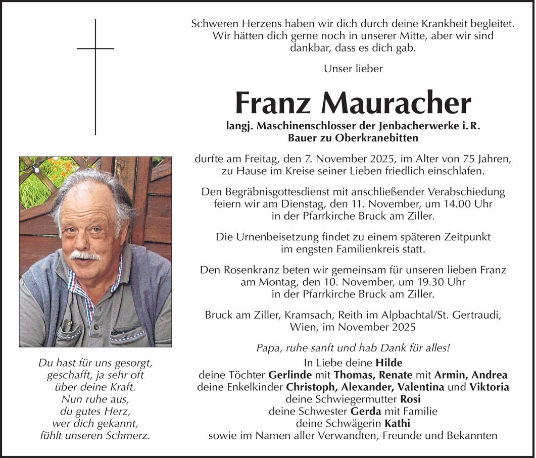 Franz Mauracher 