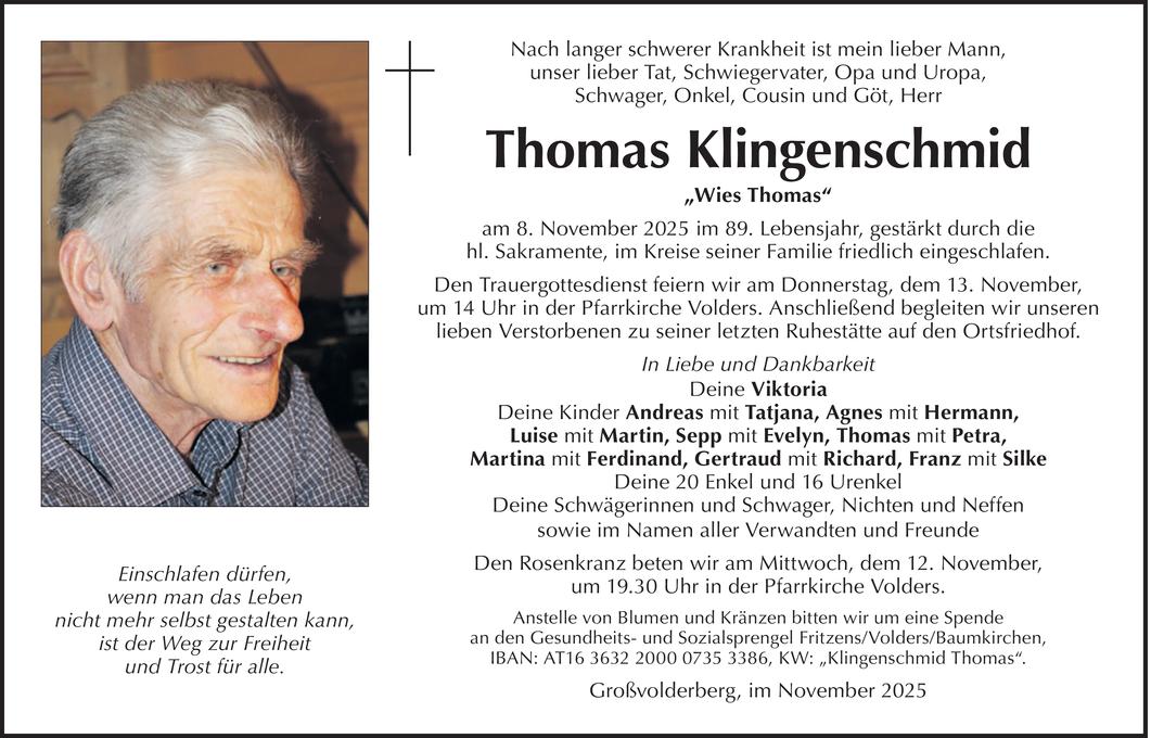 Thomas Klingenschmid Bild