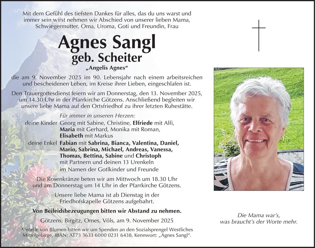 Agnes Sangl Bild