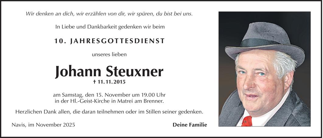 Johann Steuxner Bild