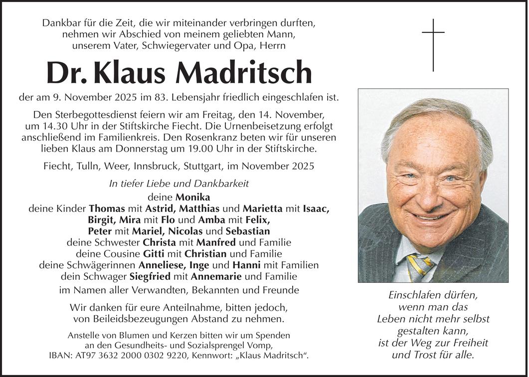 Klaus Madritsch Bild