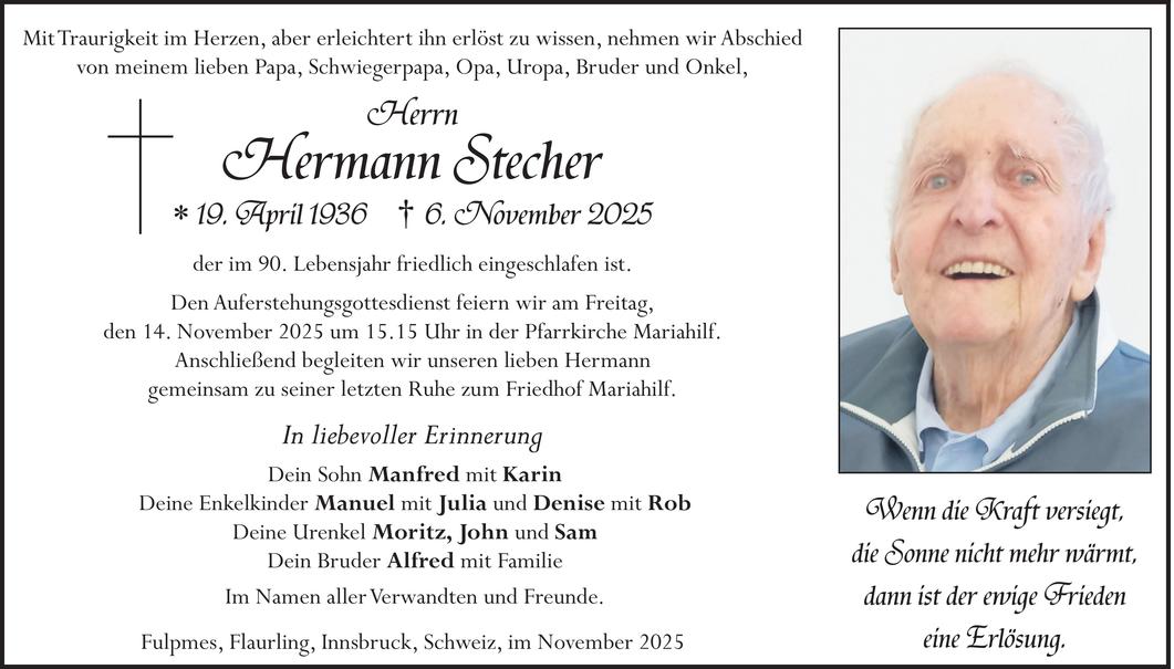 Hermann Stecher Bild