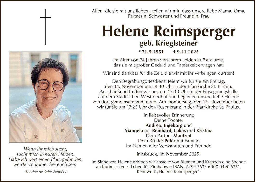 Helene Reimsperger Bild