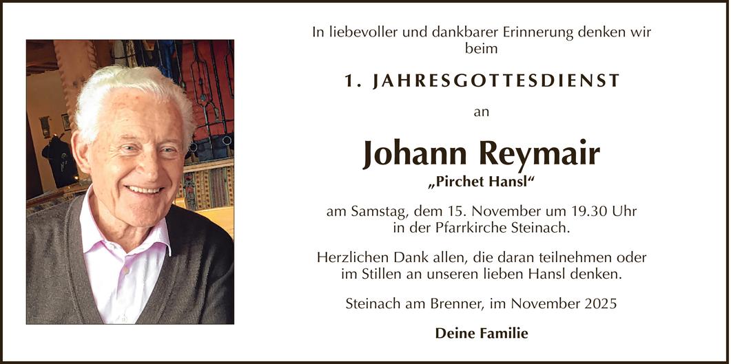 Johann Reymair Bild