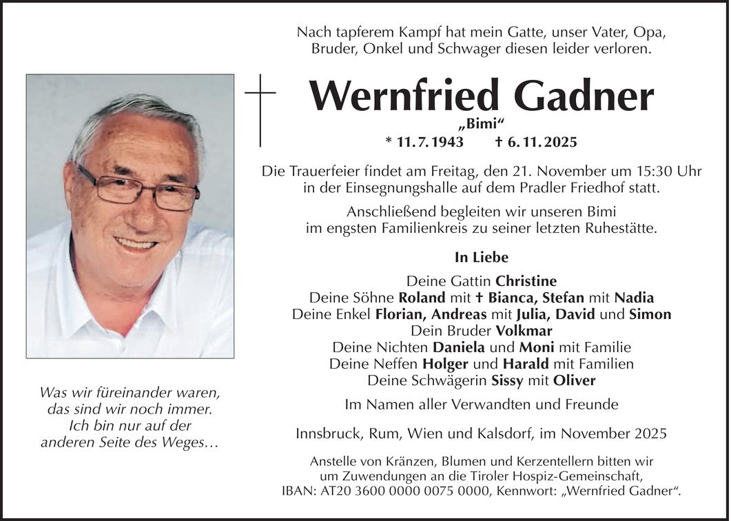 Wernfried Gadner Bild