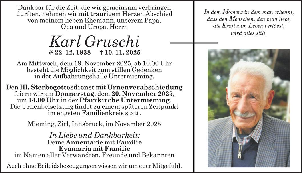 Karl Gruschi Bild