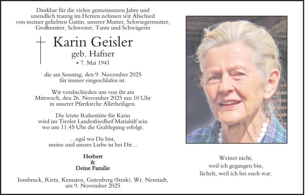 Karin Geisler Bild
