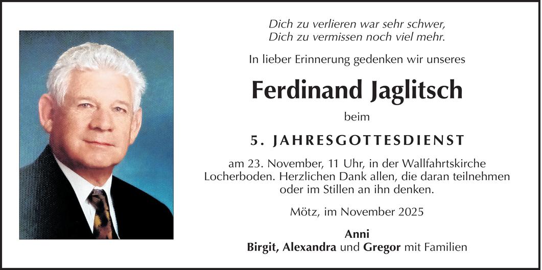 Ferdinand Jaglitsch Bild