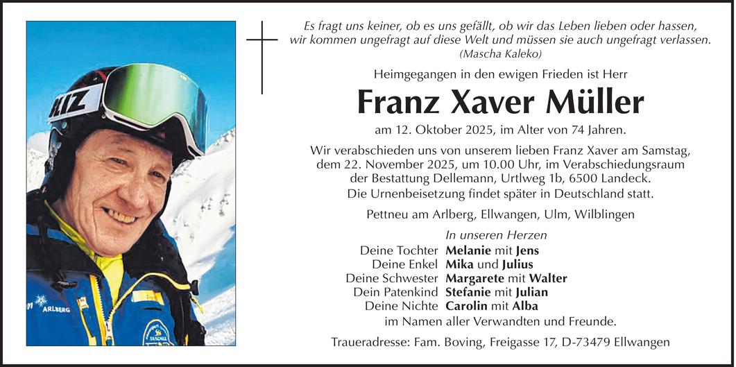 Franz Xaver Müller Bild