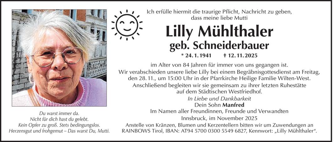 Lilly Mühlthaler