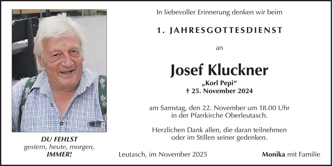 Josef Kluckner
