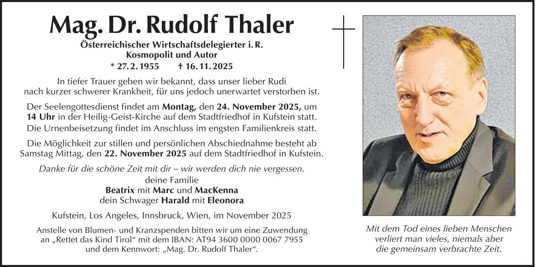 Rudolf Thaler
