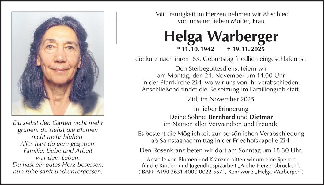 Helga Warberger