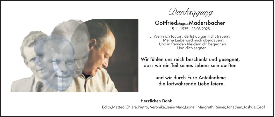 Gottfried Magnus Madersbacher