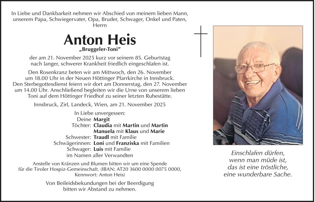 Anton  Heis Bild