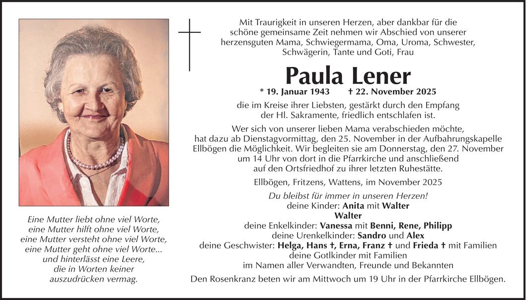 Paula Lener Bild