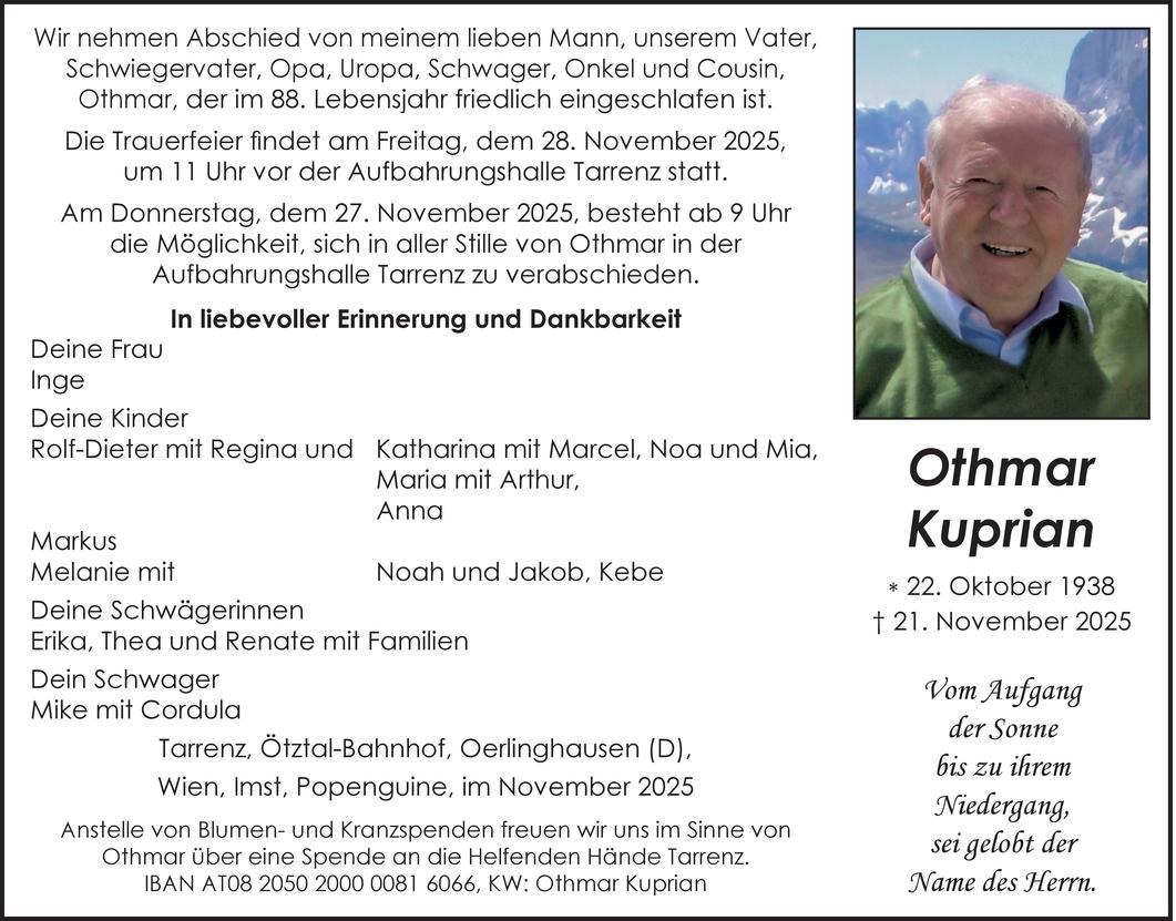 Othmar Kuprian Bild