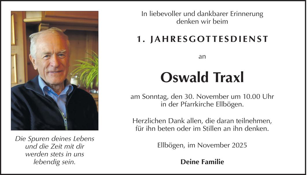 Oswald Traxl Bild