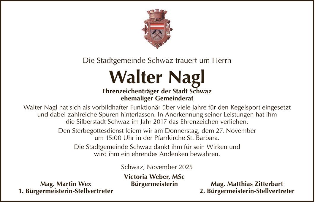 Walter Nagl Bild