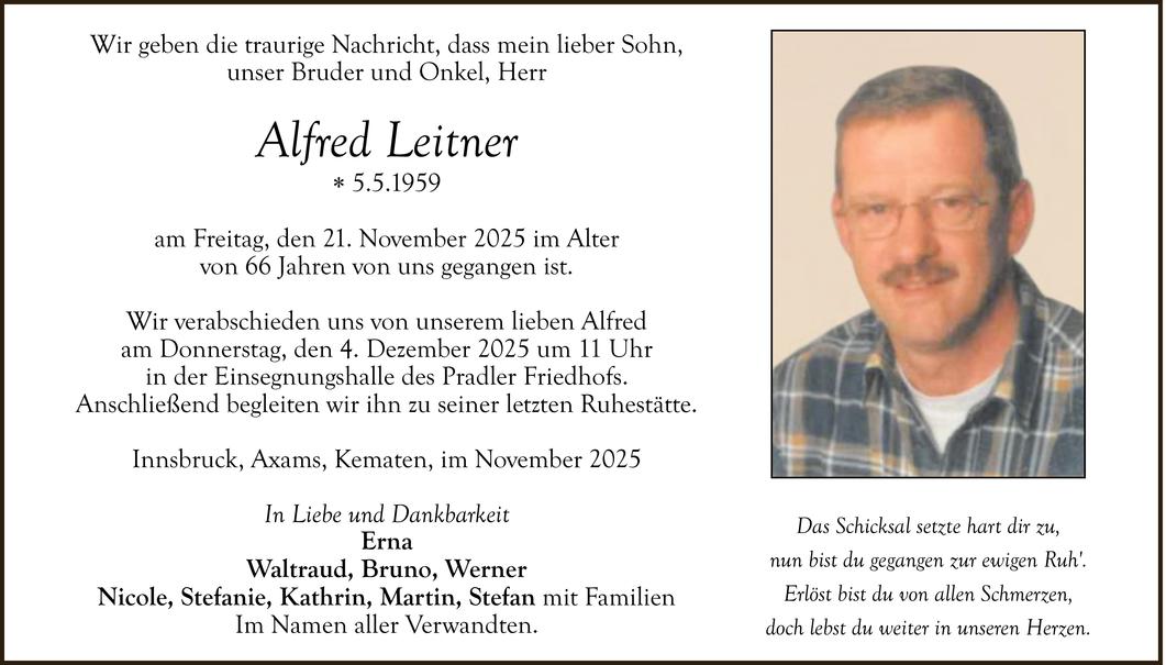 Alfred Leitner Bild