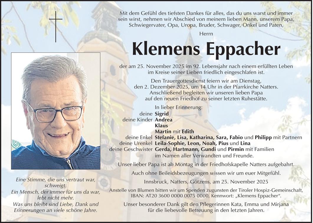 Klemens Eppacher Bild