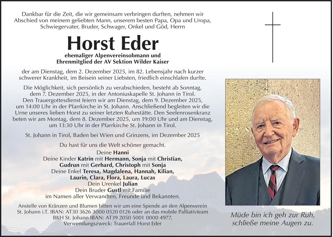 Horst Eder Bild